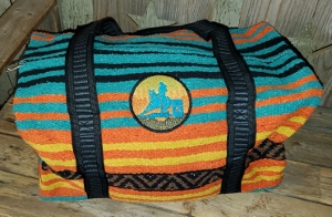 Duffle peyote weekender sunset barrel racer