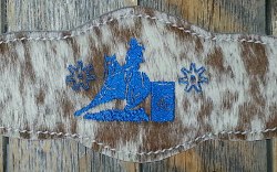 Bronc Halter  Blue Barrel Racer