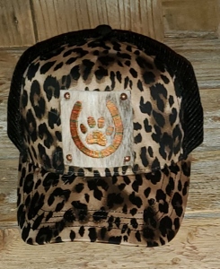 Hat Cheetah shoe paw