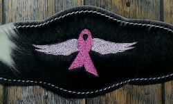 Bronc Halter; Pink Ribbon